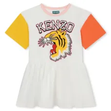 Платье из органического хлопка с логотипом