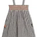 Клетчатое платье без рукавов Клетчатое платье без рукавов