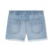 Джинсовые шорты с вышитым логотипом Джинсовые шорты с вышитым логотипом