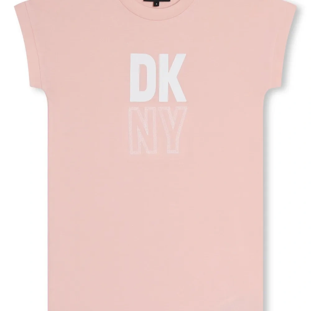 Платье из органического хлопка с логотипом