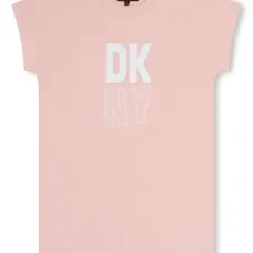 Платье из органического хлопка с логотипом