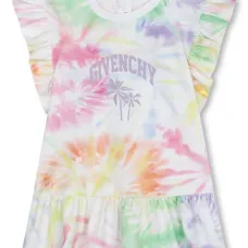 Расклешенное платье с принтом