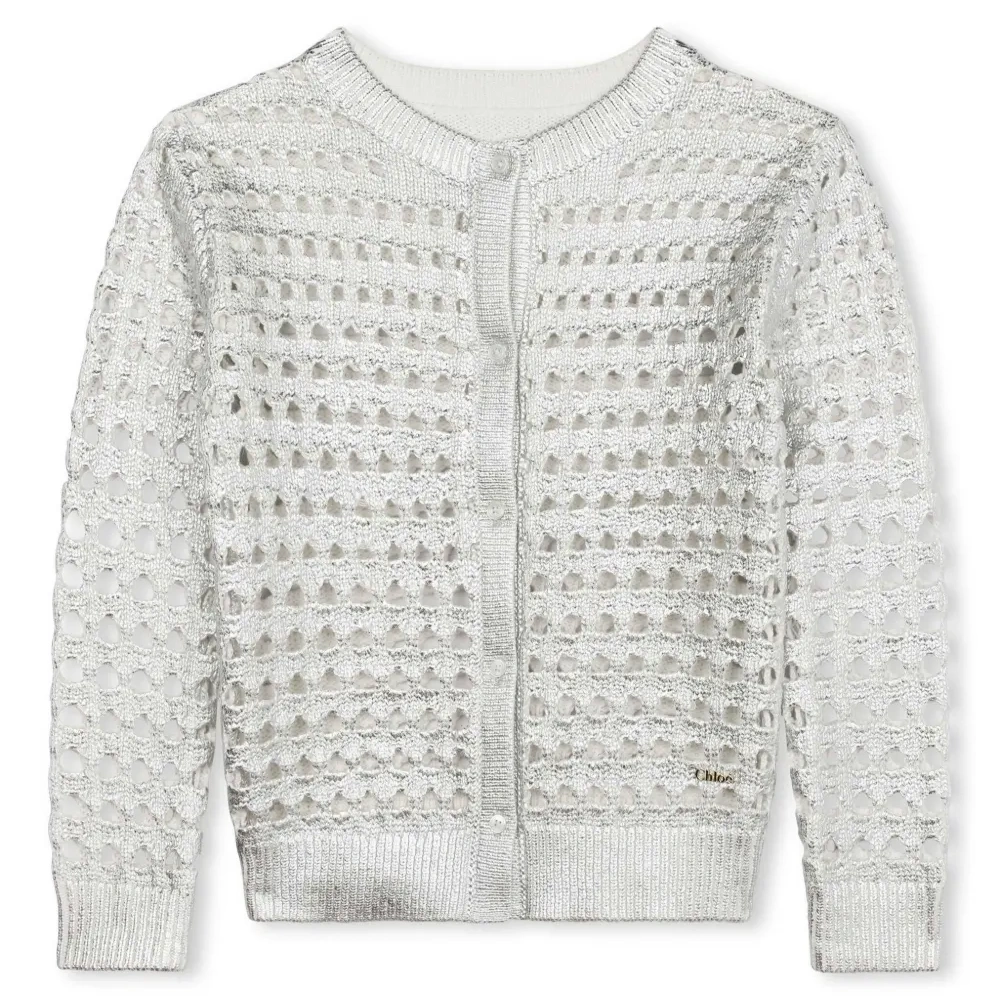 Кардиган рыхлой вязки