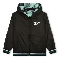 Двусторонняя куртка с графичным принтом