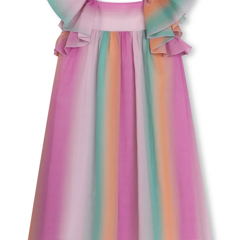 Платье в полоску