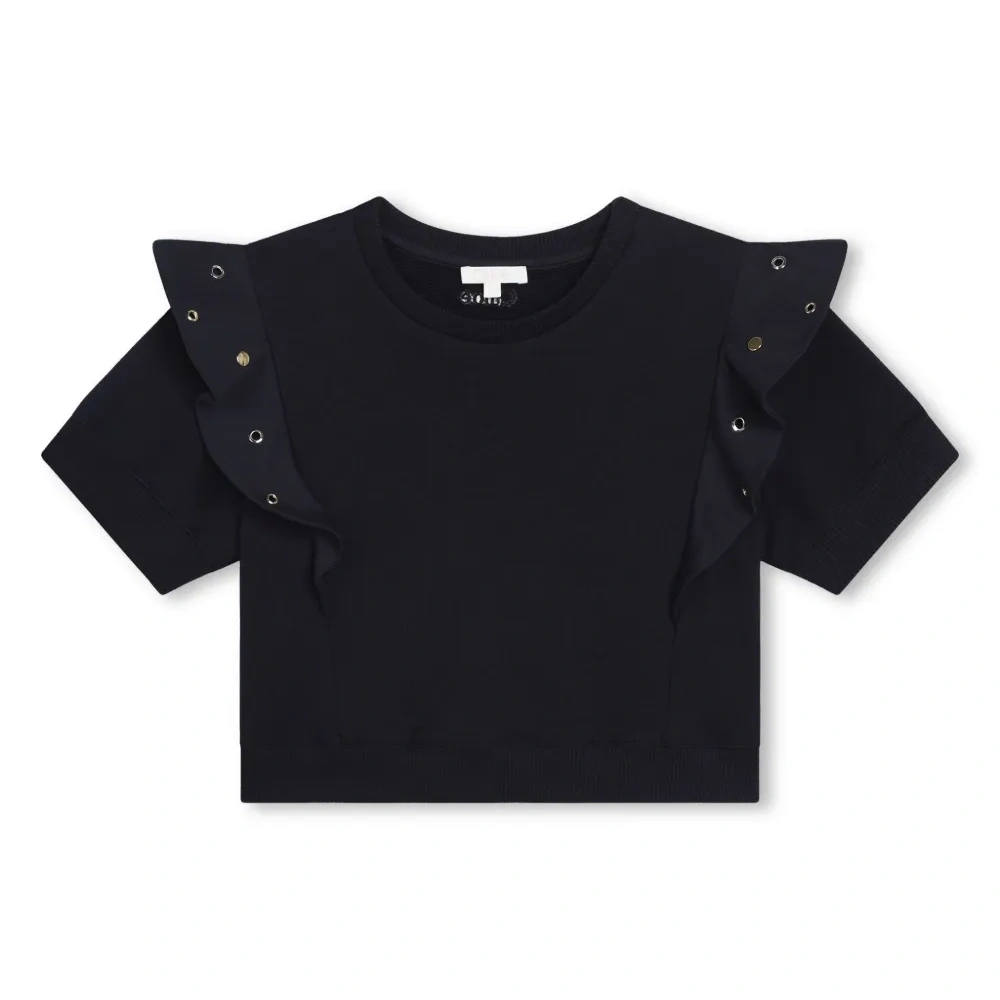 Футболка с оборками