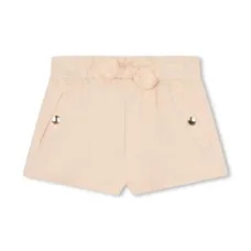 Шорты из органического хлопка с логотипом