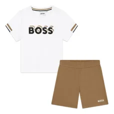 Комплект из футболки и шортов с логотипом