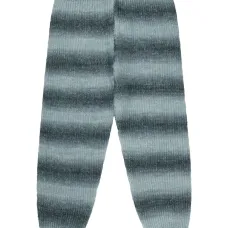 Полосатые брюки с эффектом омбре