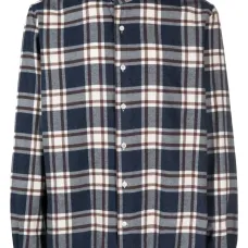 Фланелевая рубашка в клетку