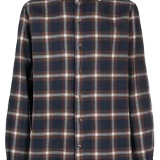 Фланелевая рубашка в клетку
