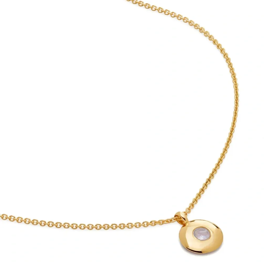 Ожерелья с круглой подвеской