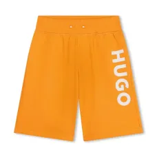 Шорты с эластичным поясом и логотипом