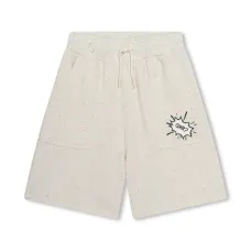 Спортивные шорты с кулиской и принтом