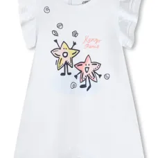 Ромпер с графичным принтом