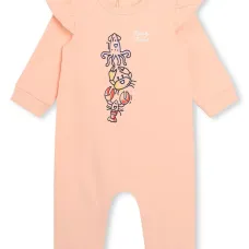 Ромпер из органического хлопка с графичным принтом