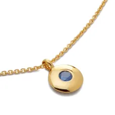 Ожерелья с круглой подвеской