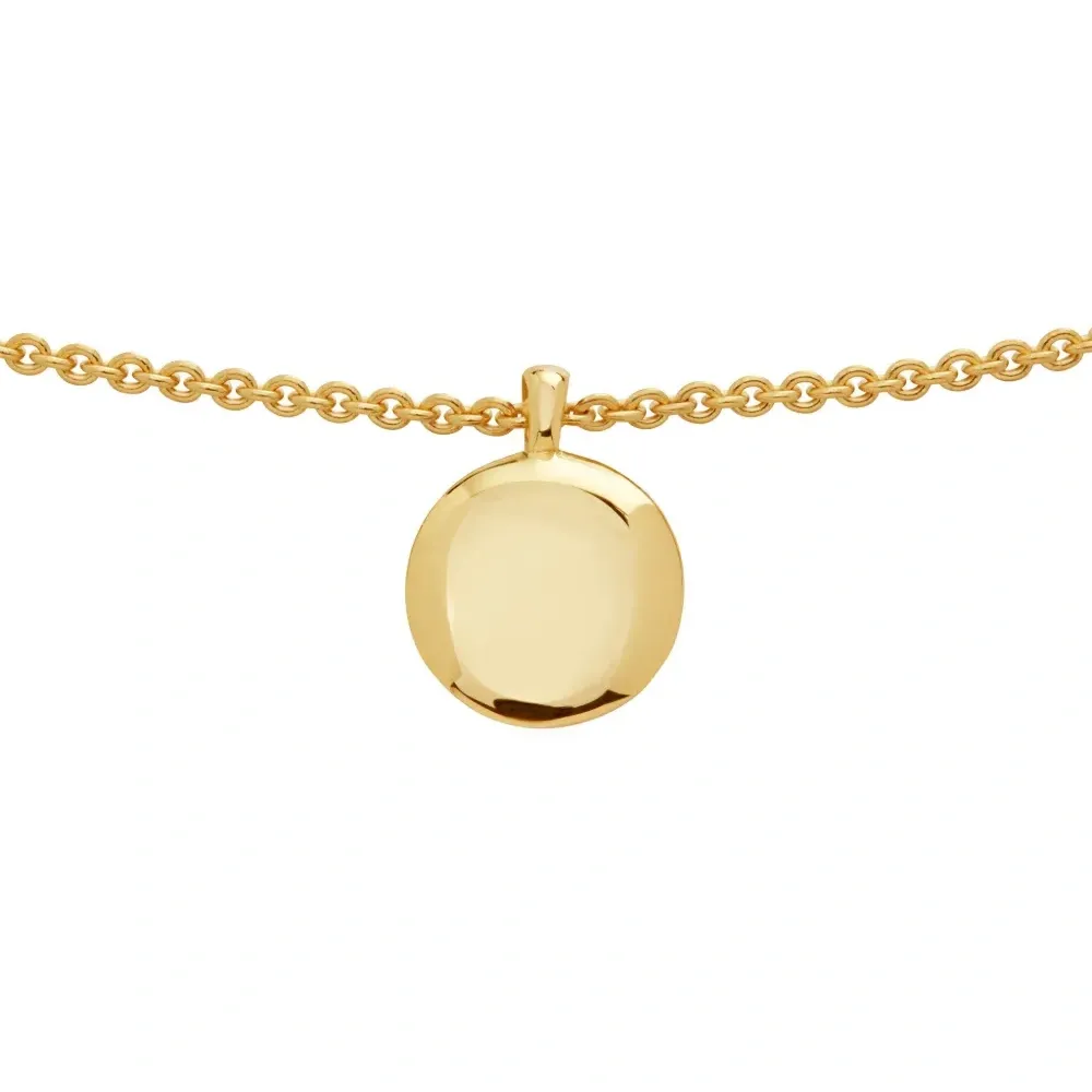 Колье Birthstone из переработанного золота с аметистом Колье Birthstone из переработанного золота с аметистом