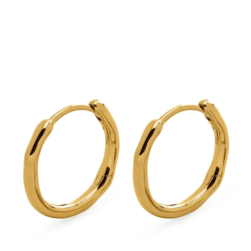 Маленькие серьги-кольца Siren