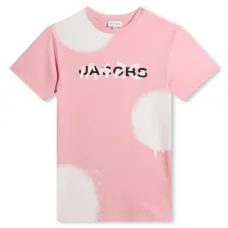 Платье из органического хлопка с принтом Spray Spots