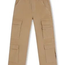 Брюки карго с нашивкой-логотипом