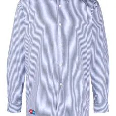 Полосатая рубашка с нашивкой Pixel из коллаборации с Invader