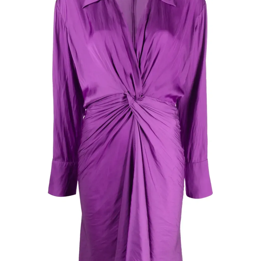 Атласное платье миди Rozo