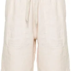 Льняные шорты с кулиской