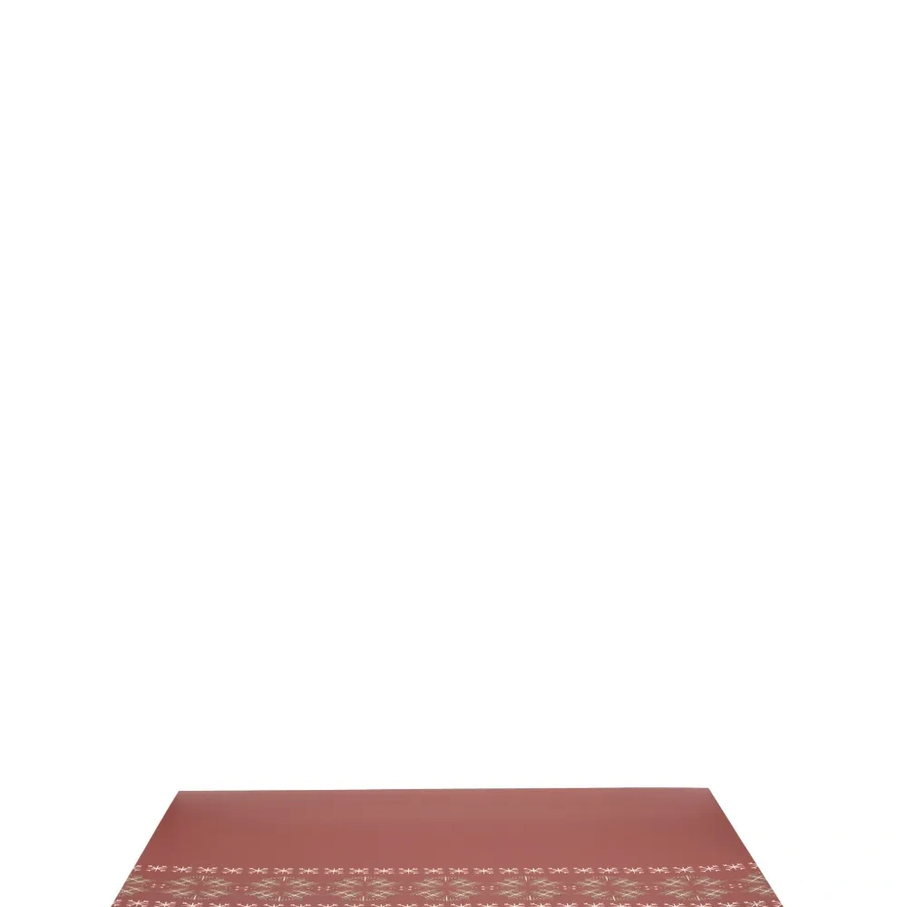 Snowflake-print platemat (set of six)