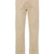 Прямые брюки Pocky со вставками