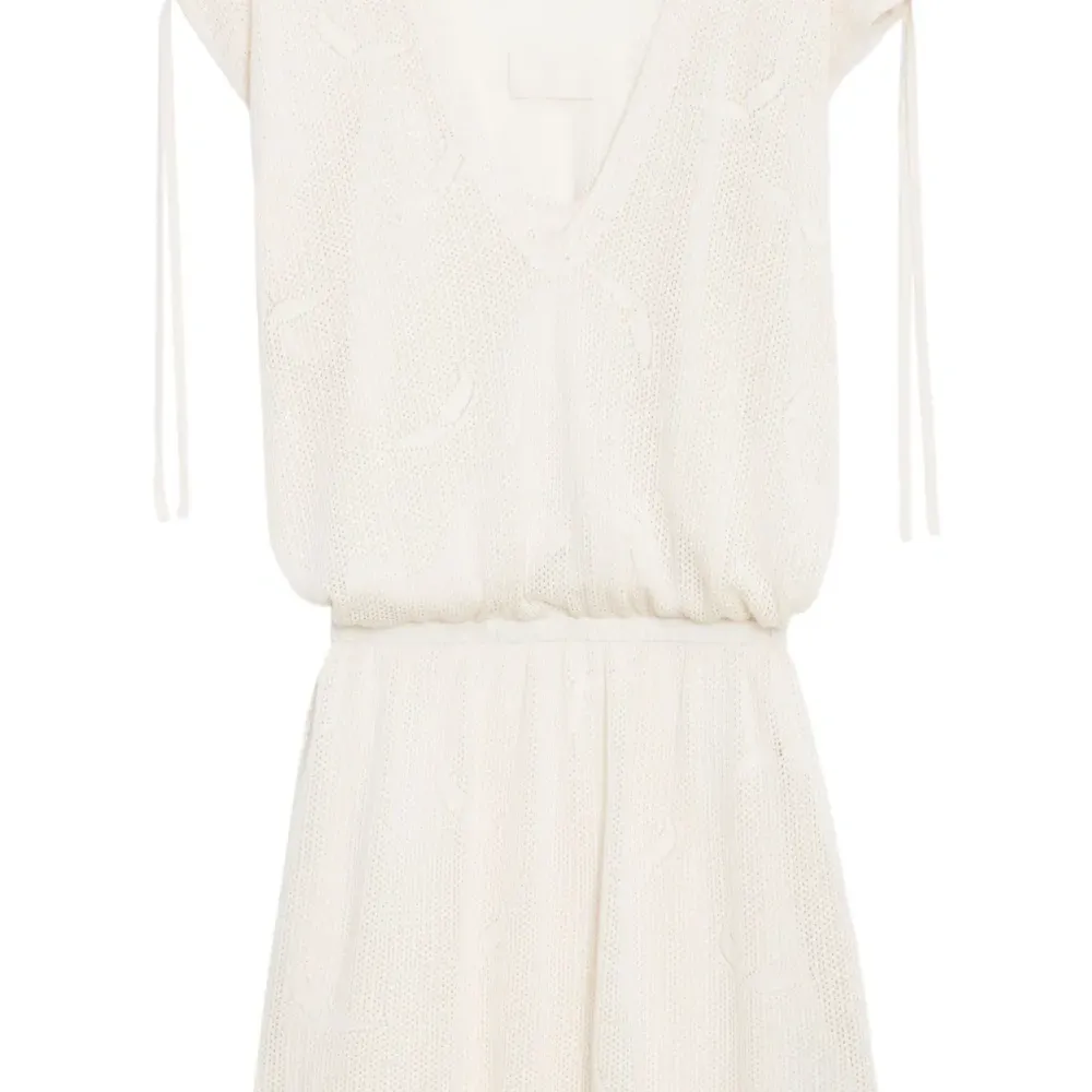 Платье мини Alanis в технике кроше