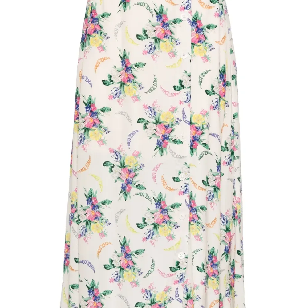 Юбка миди June с цветочным принтом
