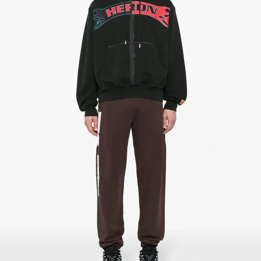 Худи на молнии с логотипом