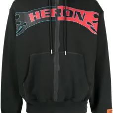 Худи на молнии с логотипом