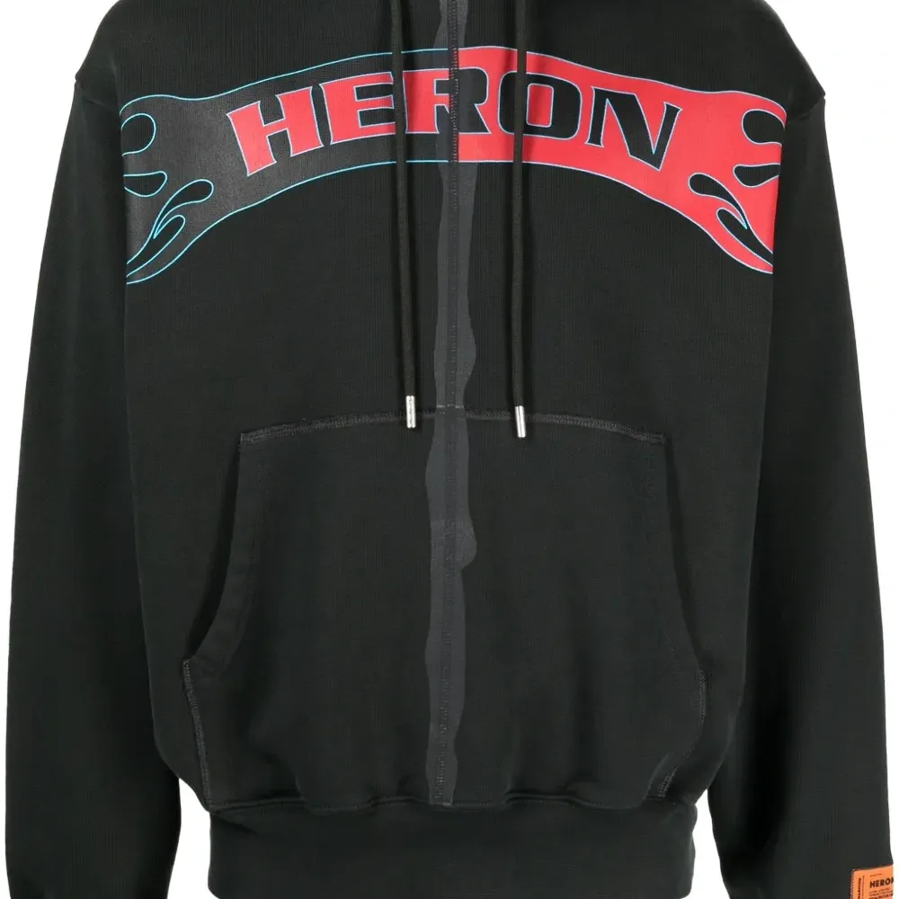 Худи на молнии с логотипом