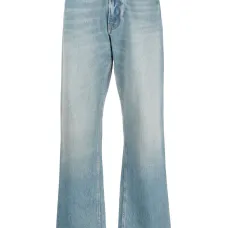 Широкие джинсы с заниженной талией