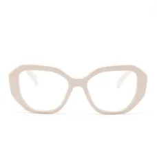 Очки в оправе 'кошачий глаз' с логотипом