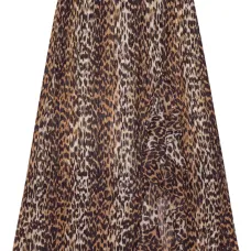 Юбка макси с леопардовым принтом