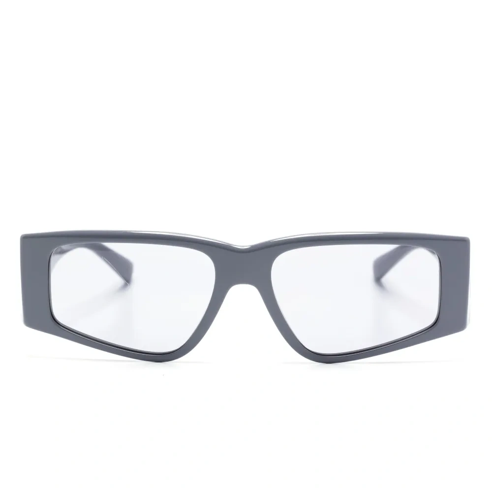 Солнцезащитные очки в прямоугольной оправе с логотипом