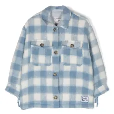 Клетчатая куртка-рубашка Marceline с бахромой