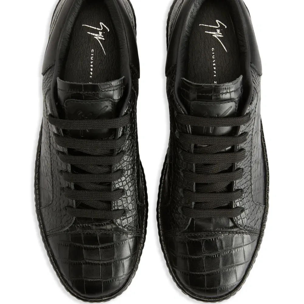 Кеды GZ City с тиснением под крокодила