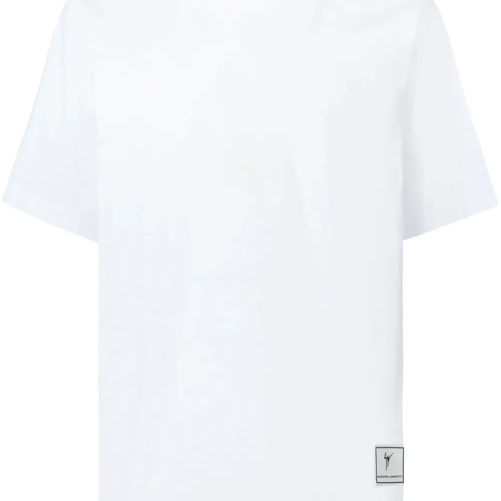 Logo-patch short-sleeve T-shirt
