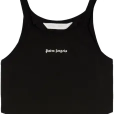 Укороченный топ с логотипом