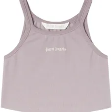 Укороченный топ с логотипом