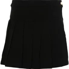 Юбка мини с вышитой монограммой