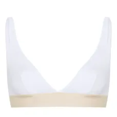 Бюстгальтер с треугольными чашками и логотипом