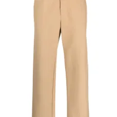 Прямые брюки с нашивкой-логотипом Прямые брюки с нашивкой-логотипом