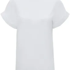 Футболка из органического хлопка с круглым вырезом Футболка из органического хлопка с круглым вырезом