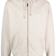 Худи на молнии с логотипом Polo Pony