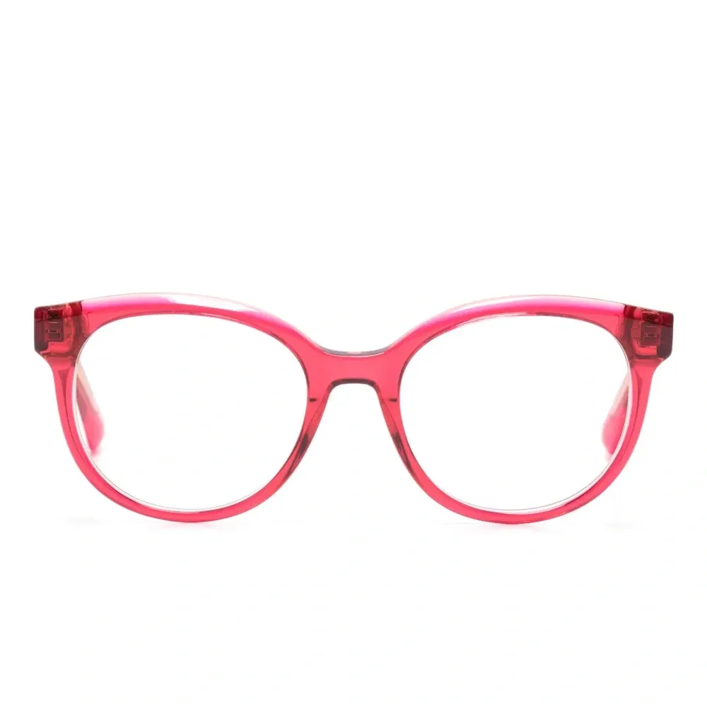 Очки в круглой оправе с логотипом Очки в круглой оправе с логотипом